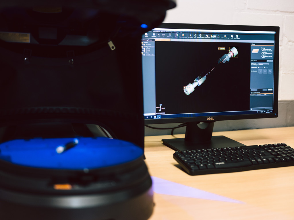 Stehling Stanztechnik arbeitet mit moderner Messtechnik